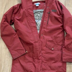 Columbia Burgundy Outdoor Jacket